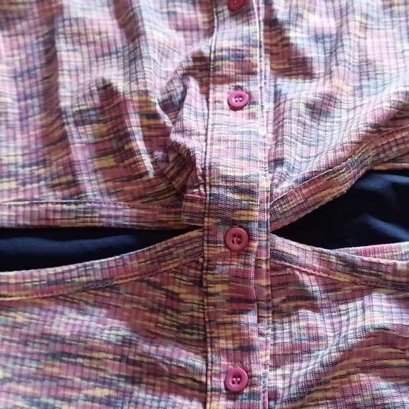 Pretty garbage Cutout Collared Mini Dress In Pink - Picture 4 of 4